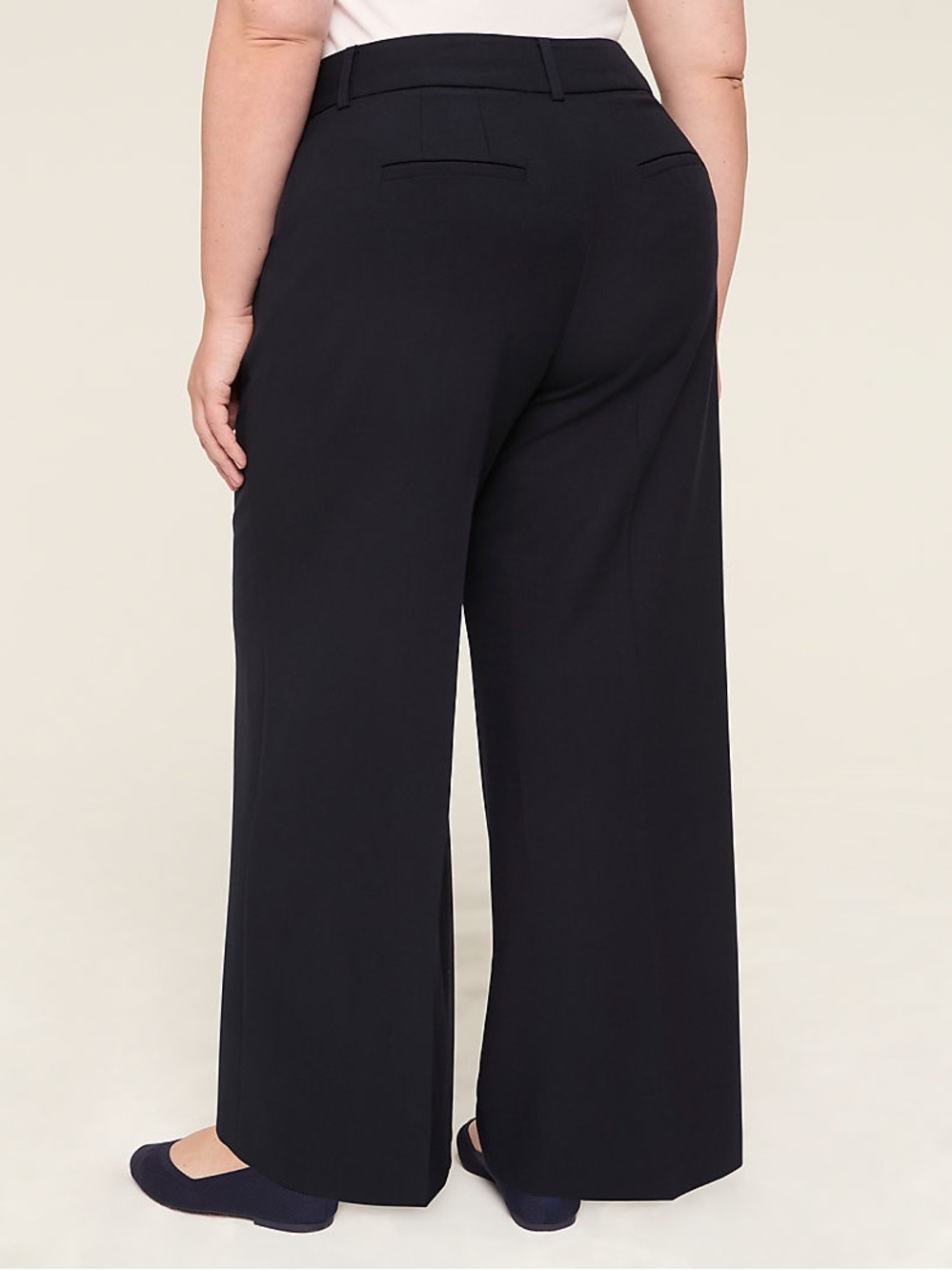 NWT Lane Bryant Perfect Drape High-Rise Wide Leg Pant (22L) - Picture 2 of 11
